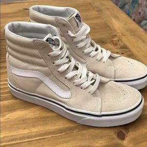 High Top Vans - worn once